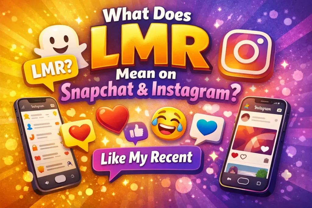 What Does LMR Mean on Snapchat